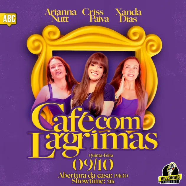 Criss Paiva, Arianna Nutt e Xanda Dias ABC 09.Out 19h30